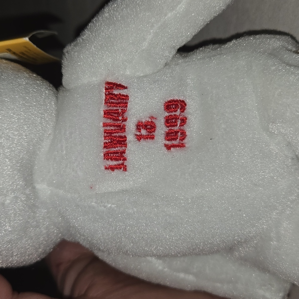 TY GOLD'n Bears 23 Michael Jordan 90s Beanie Baby Retirement New With Tags - Picture 3 of 13